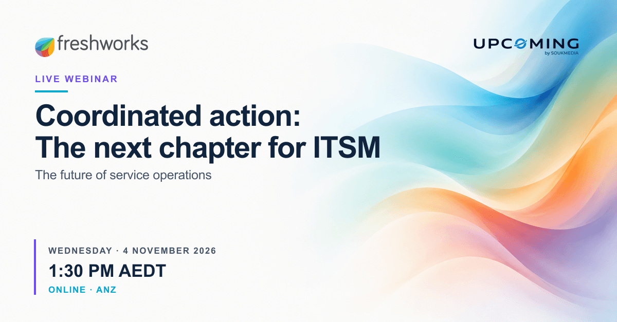 Your ITSM stack is modern. Your coordination isn't. event banner