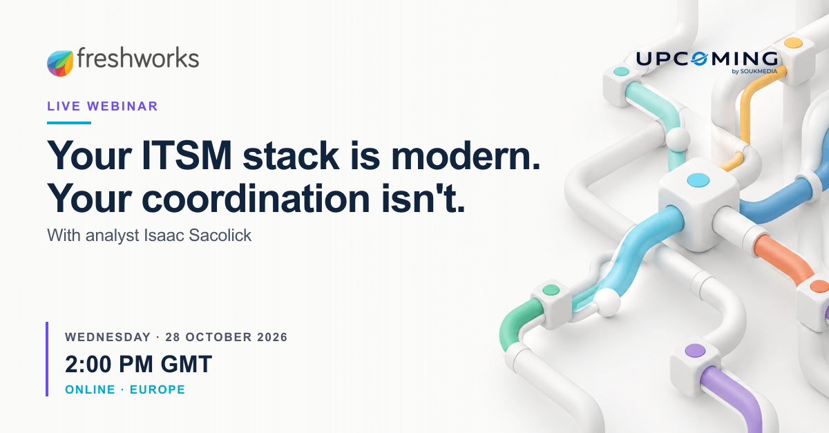Your ITSM stack is modern. Your coordination isn't. by Freshworks