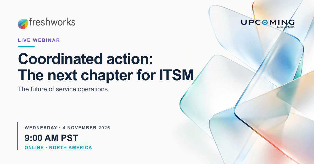 Your ITSM stack is modern. Your coordination isn't. event banner