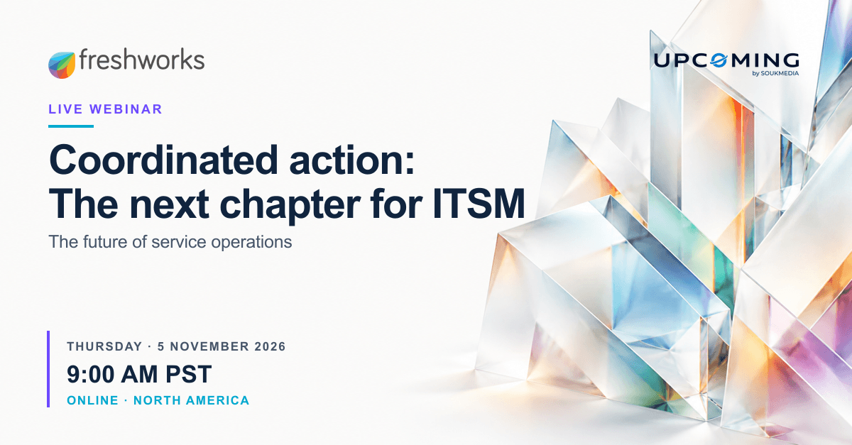Your ITSM stack is modern. Your coordination isn't. event banner