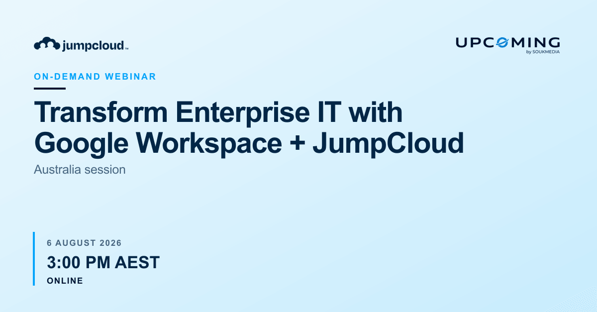 Transform Enterprise IT with Google Workspace + JumpCloud by JumpCloud